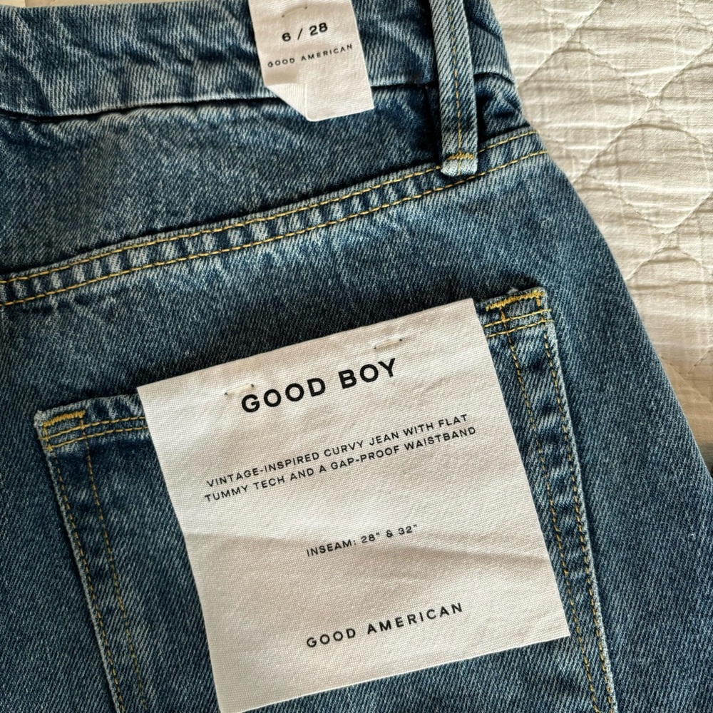 Good American Light Blue High Rise Jeans - Picture 4 of 4